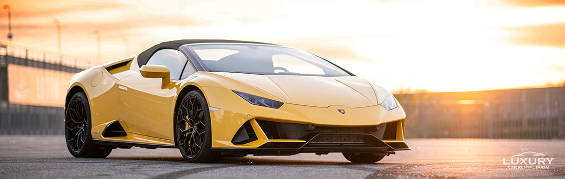 lamborghini car rental in uae