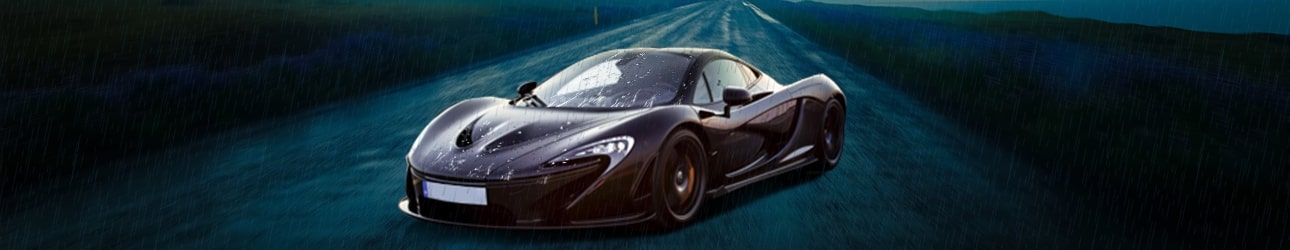 Mclaren in Rainy Season