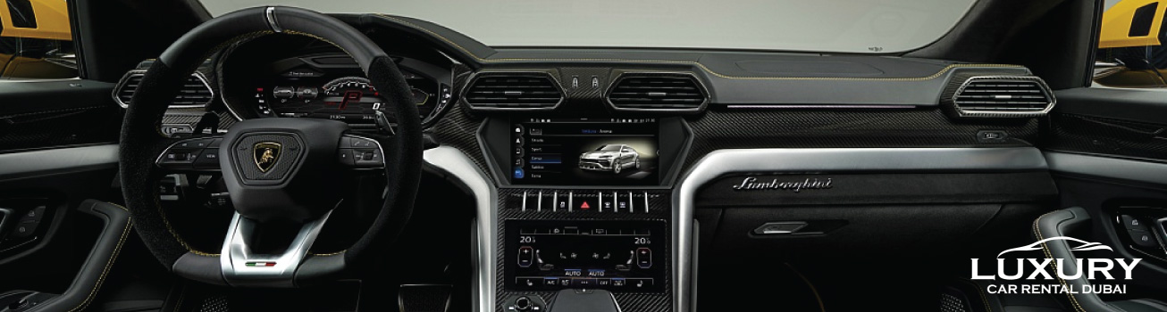 Lamborghini urus interior